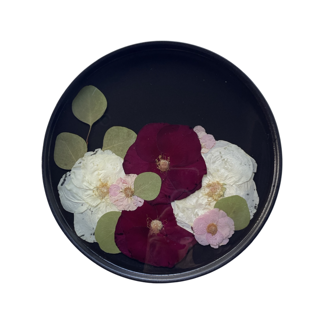 Custom Ceramic and Resin Circular Plate