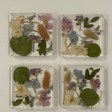 Floral Coasters (Set of 4)-Blessed And Pressed