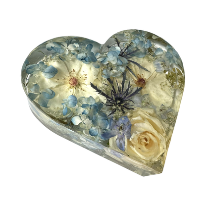 Custom 7" Resin Heart