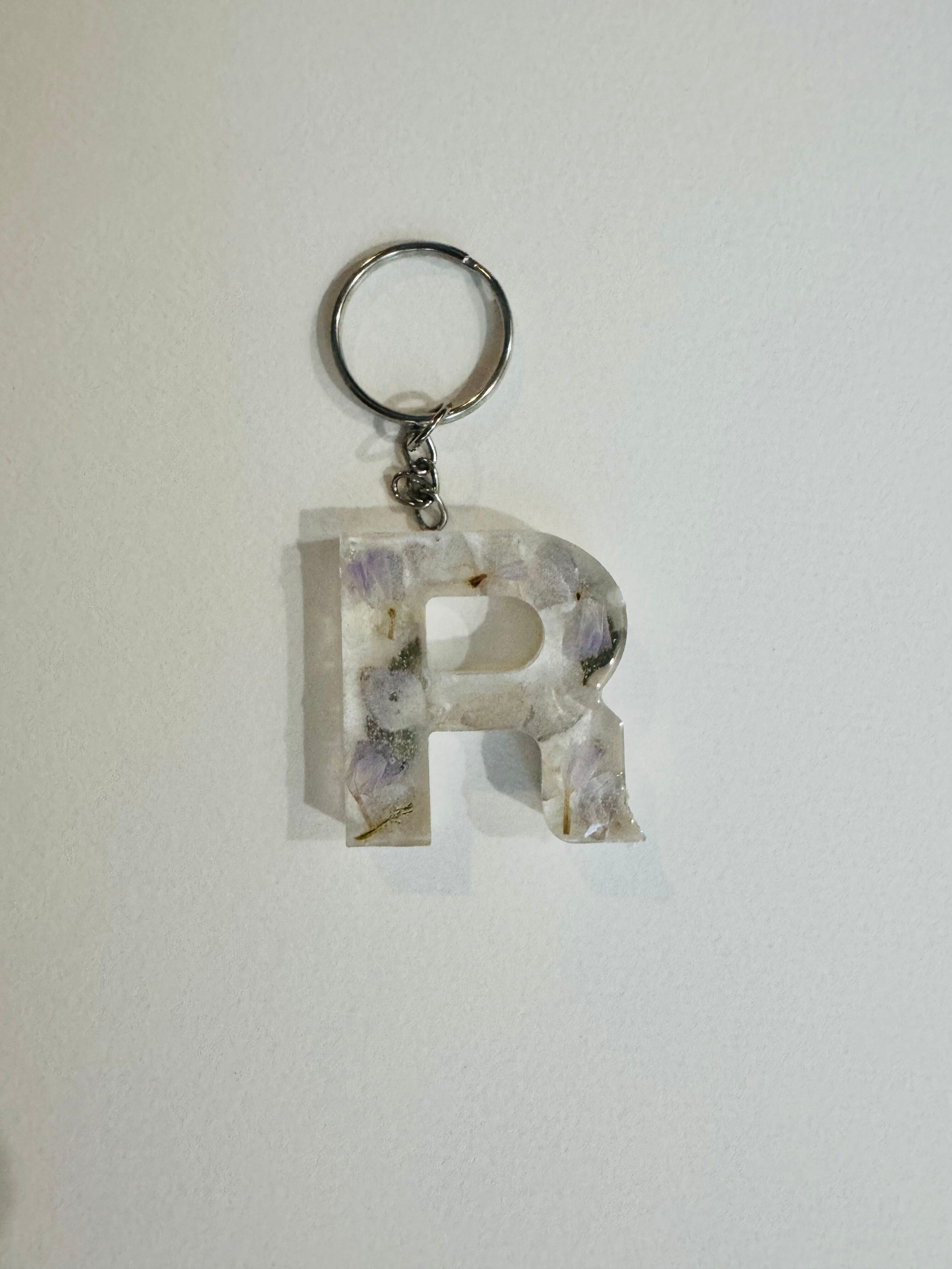 Monogram Keychain-Blessed And Pressed