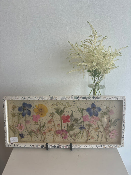 Wildflower Ceramic Tray