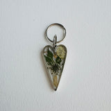 Blooming Heart Keychain-Blessed And Pressed