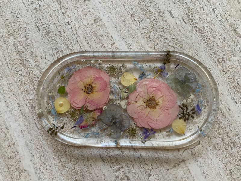 Oval Jewelry Tray-Blessed And Pressed