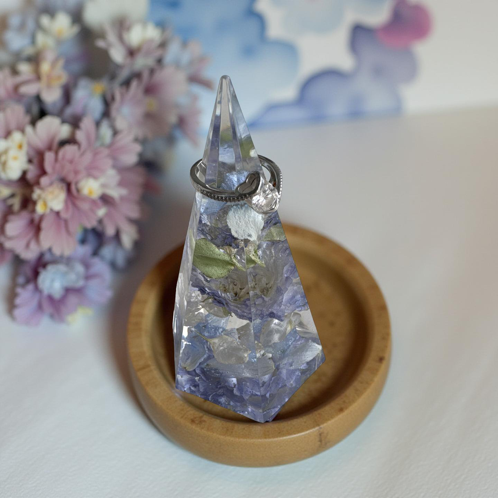 Prism Ring Holder-Blessed And Pressed