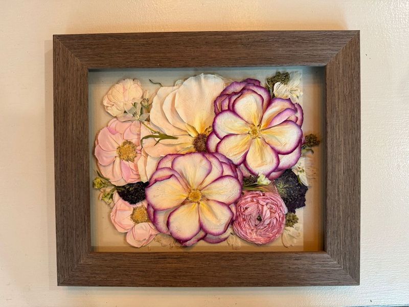 Pressed - Matted - Framed-Blessed And Pressed