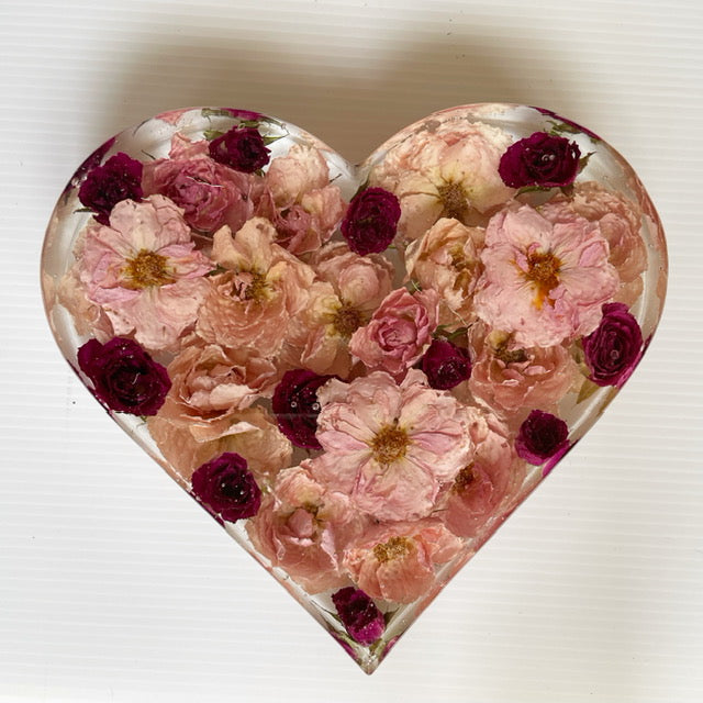 Heart-Blessed & Pressed Floral Preservation