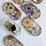 Oval Ring Tray-Blessed & Pressed Floral Preservation